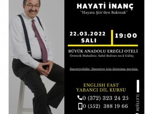 Hayati İ̇nanç, Karadeniz Ereğlililerle Buluşacak