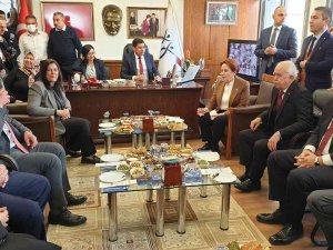 Başkan Özcan, İ̇yi̇ Parti Genel Başkanı Akşener’i Ağırladı