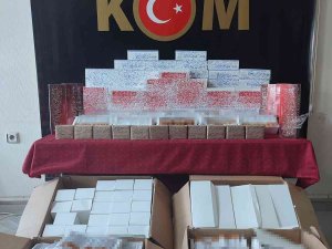 55 Bin 600 Adet Kaçak Makaron Ele Geçirildi