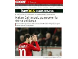 Hakan, Barcelona’nın Listesine Girdi