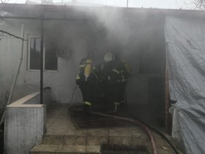 Erzincan’da Çıkan Yangında Ev Kullanılamaz Hale Geldi