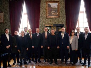 Burak Elmas İle Joan Laporta, Galatasaray Lisesi Ve Galatasaray Müzesi’ni Ziyaret Etti