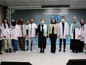 Kto Karataylı Diyetisyen Adayları Beyaz Önlüklerini Giydi