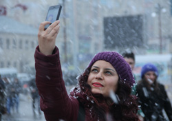 Rize Kar Yağışı, Vali Bektaş Twit Yağmuru Altında