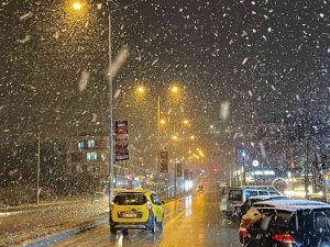 Düzce’de Kar Yağışı Başladı