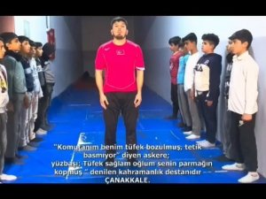 Elazığ’da Çanakkale Zaferi’nin Yıl Dönümünde Anlamlı Klip