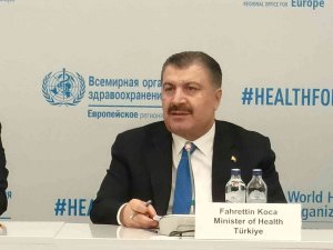 Sağlık Bakanı Koca, Avrupa Bölgesi Göç Ve Sağlık Yüksek Düzeyli Toplantısı’nda Konuştu
