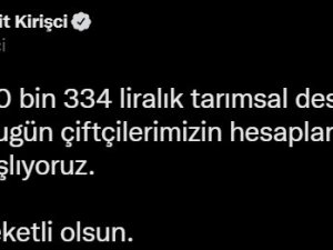 116 Milyon Liralık Tarımsal Destek Ödemeleri, Çiftçilerin Hesaplarına Aktarılmaya Başladı