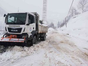 Trabzon’da Karla Mücadele Çalışmaları Sürüyor
