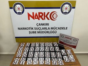 Çankırı’da 499 Adet Sentetik Hap Ele Geçirildi: 1 Tutuklama