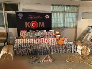 Erzincan’da 13 Bin 160 Paket Kaçak Sigara Ele Geçirildi