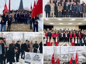 Bahçesaray’da ‘18 Mart Çanakkale Zaferi Ve Şehitleri Anma Günü’ Programı