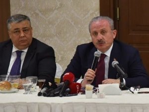 Tbmm Başkanı Şentop, Edirne’de Basın Mensuplarıyla Buluştu