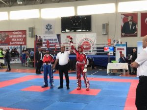 Kapadokya Üniversitesinden Kick Boks Şampiyonasında Gururlandıran Sonuç