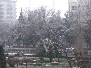 Diyarbakır, Mart Ortasında Beyaza Büründü