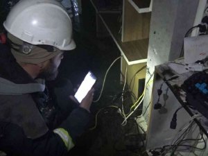 Aksaray’da İş Yerinde Yangın Paniği