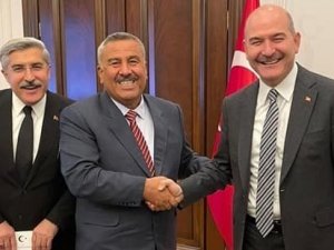 Hassa Belediye Başkanı Karataş, Bakan Soylu İle Görüştü