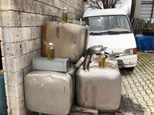 Hatay’da Kaçak Akaryakıt Operasyonu