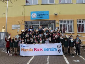 “Hayata Renk Verelim” Projesinde 270 Öğrenciye Eğitim Verildi