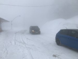 Yoğun Sis, Karın Tadını Çıkarmak İsteyen Vatandaşlara Zor Anlar Yaşattı