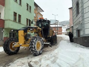 Bayburt’ta Kar Ve Tipi