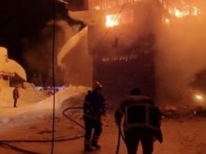 Ordu’da Turistik Otel Alevlere Teslim Oldu