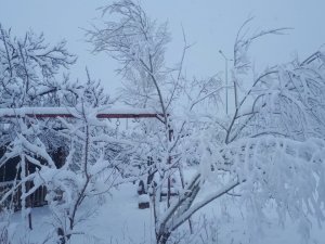 Tuzluca’da Kar Yağışı Etkili Oluyor