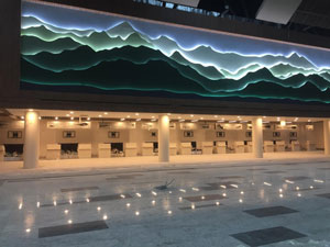 Rize-Artvin Havalimanı Terminal Binasının İç Mimarisi Dikkat Çekiyor