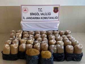 Bingöl’de 344 Kilo Kıyılmış Tütün Ele Geçirildi