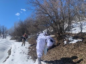 Bingöl’de Jandarma Ve Polis Ekipler Doğaya Yem Bıraktı