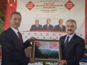 Mhp’li Büyükataman Ve Myk Üyeleri Gömeç’te
