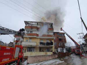 Erbaa’da Korkutan Yangın