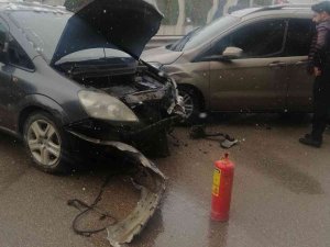 Aynı Noktada İki Ayrı Kaza: 1 Yaralı