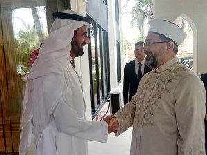 Diyanet İ̇şleri Başkanı Erbaş, Suudi Arabistan Hac Ve Umre Bakanı Rabia İle Görüştü
