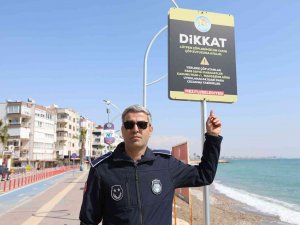 Mezitli’de Yere Çekirdek Kabuğu Ve Çöp Atanlara Ceza