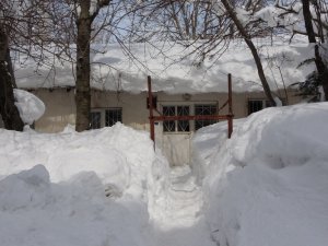 Bitlis’te Buz Sarkıtlarının Boyu 6 Metreyi Geçti