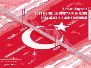 1915 Çanakkale Köprüsü İ̇llüstrasyonu Rektör Uysal’a Sunuldu