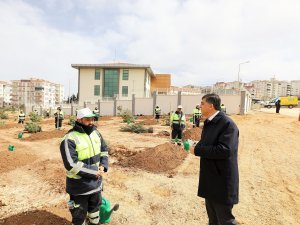 24. Etap Şehitkamil Ormanı Geniş Katılımla Oluşturuldu