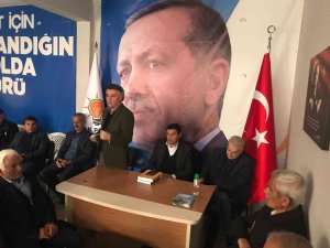 Ak Parti Tut İ̇lçe Başkanlığında İstişare Toplantısı
