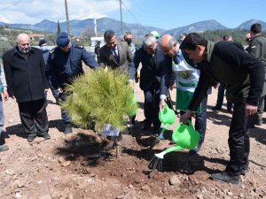 Kumluca’da 250 15 Temmuz Şehidi Anısına 250 Fidan Dikildi