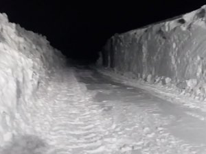 Samsun’un Yüksek Kesimlerinde Kar Kalınlığı 2 Metreyi Buldu