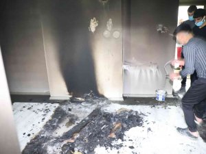 Hakkari’de Korkutan Yangın