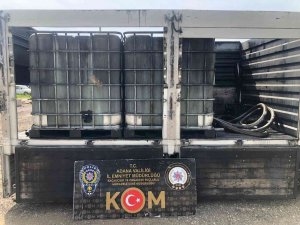 Adana’da Kaçak Akaryakıt Operasyonu