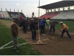 Manisa 19 Mayıs Stadı’nı Akhisar Belediyespor Onarıyor