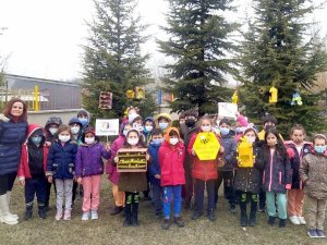 İ̇lkokulu Öğrencileri Arıların Hayatımızdaki Önemine Dikkat Çektiler