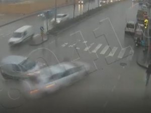 Gaziantep’te Pes Dedirten Kazalar Kameralara Yansıdı