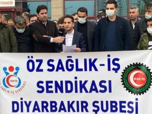 Öz Sağlık İ̇ş Sendikası Diyarbakır Şube Başkanı Aküzüm’den Di̇sk’in İddialarına Sert Tepki