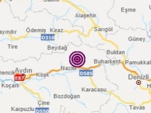 Aydın’da 3.9 Büyüklüğünde Deprem