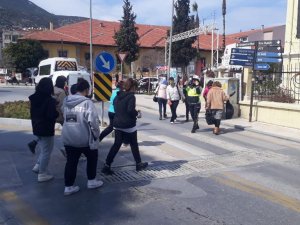 Milas’ta Öncelik Yayanın Uygulaması Yapıldı