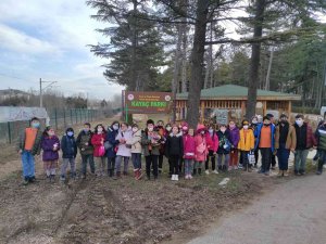 İ̇lkokul Öğrencileri Ağaç Ve Toprağı Tanıdı